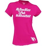 Reebok Arizona Cardinals Women's Breast Cancer Awareness My Team Wears Pink T-Shirt Medium