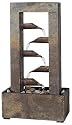 Kenroy Home Waterdrop Natural Slate Tabletop Fountain