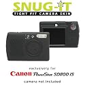 Delkin Snug-It - Case for digital photo camera - silicone - black