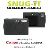 Delkin Snug-It - Case for digital photo camera - silicone - black