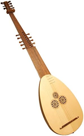 Roosebeck 5/9 Baroque Lute Deluxe Package w/Strings, and Book