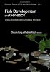 Fish Development And Genetics: The Zebrafish And Medaka Models (Molecular Aspects of Fish and Marine Biology)