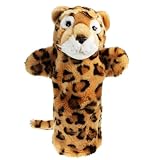 Leopard Large Sleeved Glove Plush Animal Puppet