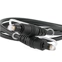 12 FT Digital Audio Optical TOSLink Cable Optic 12ft