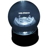 New York Mets Shea Stadium Laser-Etched Musical Crystal Ball