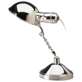 Cricket Polished Nickel Plug-In Headboard Light by Robert Abbey Lighting