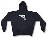 9mm pistol Logo Men's Hoodie Sweat Shirt Small thru 4XL