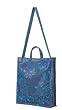 Marc By Marc Jacobs Limited Edition Flower Tote Shoulder Bag Blue Purple