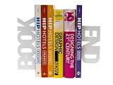 PT Book End Metal Spray Painted White