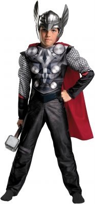 Disguise 198254 Thor Movie- Thor Muscle Toddler- Child Costume