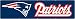 New England Patriots 8 Foot Fan Banner