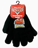 Disney Pixar Cars Themed Magic Stretch Gloves Black - Mittens