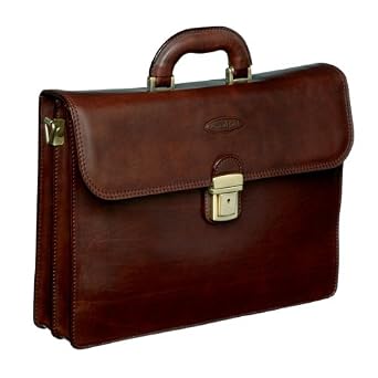 Maxwell Scott - Sacoche en cuir marron de luxe pour femme (Paolo2) Maxwell Scott - Sacoche en cuir marron de luxe pour femme (Paolo2)