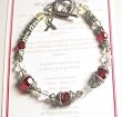 Multiple Sclerosis Awareness Bracelet, Purple- Friend