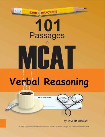 examkrackers 101 passages in mcat verbal reasoning