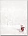 Snowman In Red Scarf Christmas Letterhead