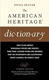 The American Heritage Dictionaries, 4th Edition, OFFICE Edition