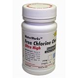 Industrial Test Systems, Inc. Free Chlorine Check Ultra High Water Test Kit bottle of 50 tests