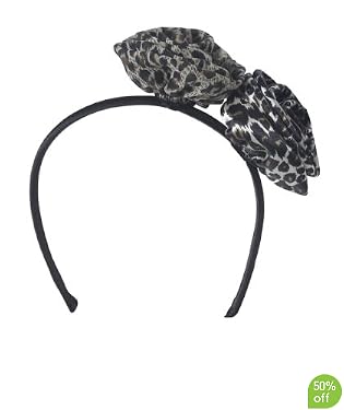 Girls Leopard Print Head Band