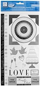 JT Scrapbooking 40-piece Wedding Cardstock Stickers - 24 Pack