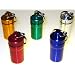 5pc Medium Size / MEDICAL ALERT - FIRST AID container PILL CASE Set - Key Chain - Water Resistant
