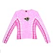 St. Louis Rams Juniors Pink Long Sleeve Logo T-shirt