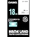 CASIO  �J�V�I �l�[�������h�e�[�v 18mm XR-18WE ���x�����C�^�[�p�J�Z�b�g