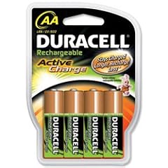 Duracell Akku Active Charge Mignon AA (HR6) 1,2V 2.000 mAh im 4er Pack
