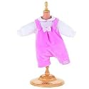 Corolle W0109 - Set rosa Overall, Kleidung für Puppe 42 cm