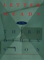 LETTERHEADS IN THE 3RD DIMENSION PB LETTERHEADS IN THE 3RD DIMENSION PB