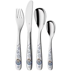 WMF 1281806040 Kinderbesteck Set 4-teilig Pirat