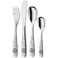 WMF 1281806040 Kinderbesteck Set 4-teilig Pirat