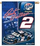 Rusty Wallace 27"x37" Banner