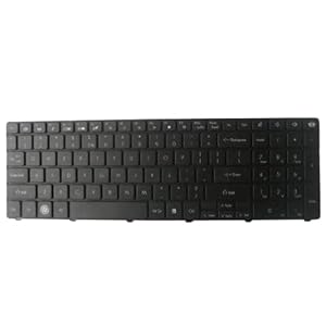 L.F. New Black keyboard for Gateway NV59C Series Laptop / Notebook US Layout