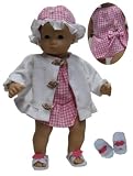 Swimsuit Set fits American Girl Doll 15