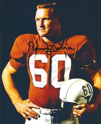 Tommy Nobis Autographed Texas Longhorns 8×10 Photo ~ 1963 National Champions