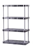 Rubbermaid 7087 36-by-18-Inch Four Shelf Shelving Unit