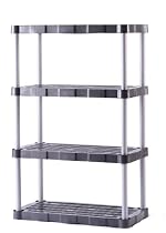 Rubbermaid 7087 36-by-18-Inch Four Shelf Shelving Unit