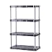Rubbermaid 7087 36-by-18-Inch Four Shelf Shelving Unit