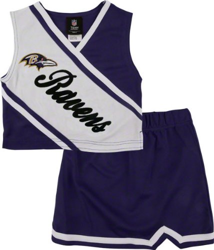Baltimore Ravens Toddler 2-Piece Cheerleader Set