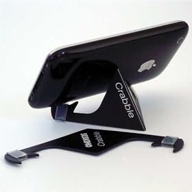 Crabble: THE VIDEO STAND FOR YOUR WALLET (black) - for the iPhone, iPod Touch and various other smartphones and media players - see Seskimo store for other colours