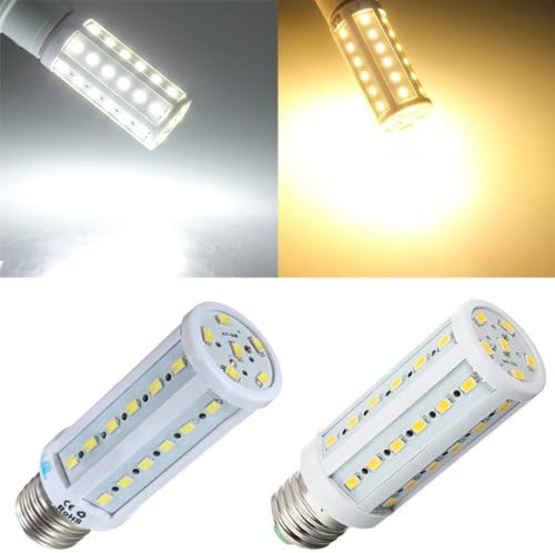E27 8W Warm White/White 5630 42 SMD SinglyFire LED Corn Bulbs 220V