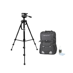 Targus TGK-CK610 Universal DSLR Camera Starter Kit with Ramses Back Pack Bag, 58 Tripod, and Lens Cleaning Kit