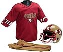 San Francisco 49ers Kids/Youth Football Helmet Uniform Set