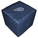 Tennessee Titans NFL Team Logo Cube Ottoman