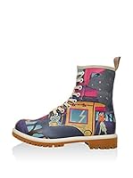 Dogo Botas de cordones (Multicolor)