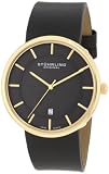 Stuhrling Original Men's 244.333554 Classic Fairmount Swiss Quartz Date Black Watch