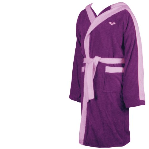 Arena Herren Bademantel Zeriko, blueberry/pink malizia/fuchsia, L, 50332