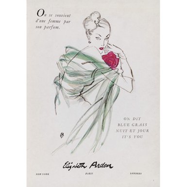 xxElizabeth Arden - Mounted Advertisement - Mini Print