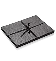 4 Mock Crocodile Placemats